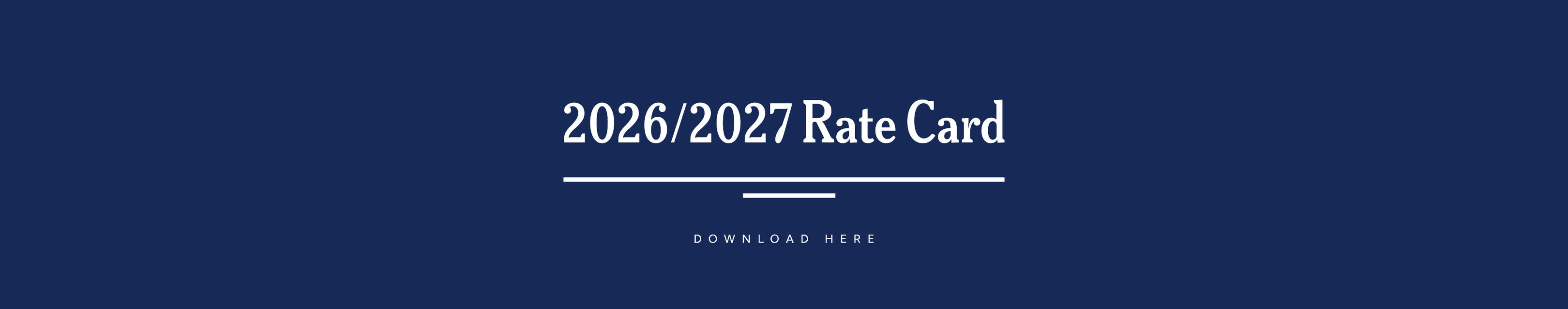 Click to download Ledger Lines' rate card for all financial services.